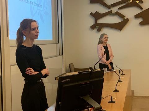 Emelí Lönnquist og Ragnheiður Bragadóttir